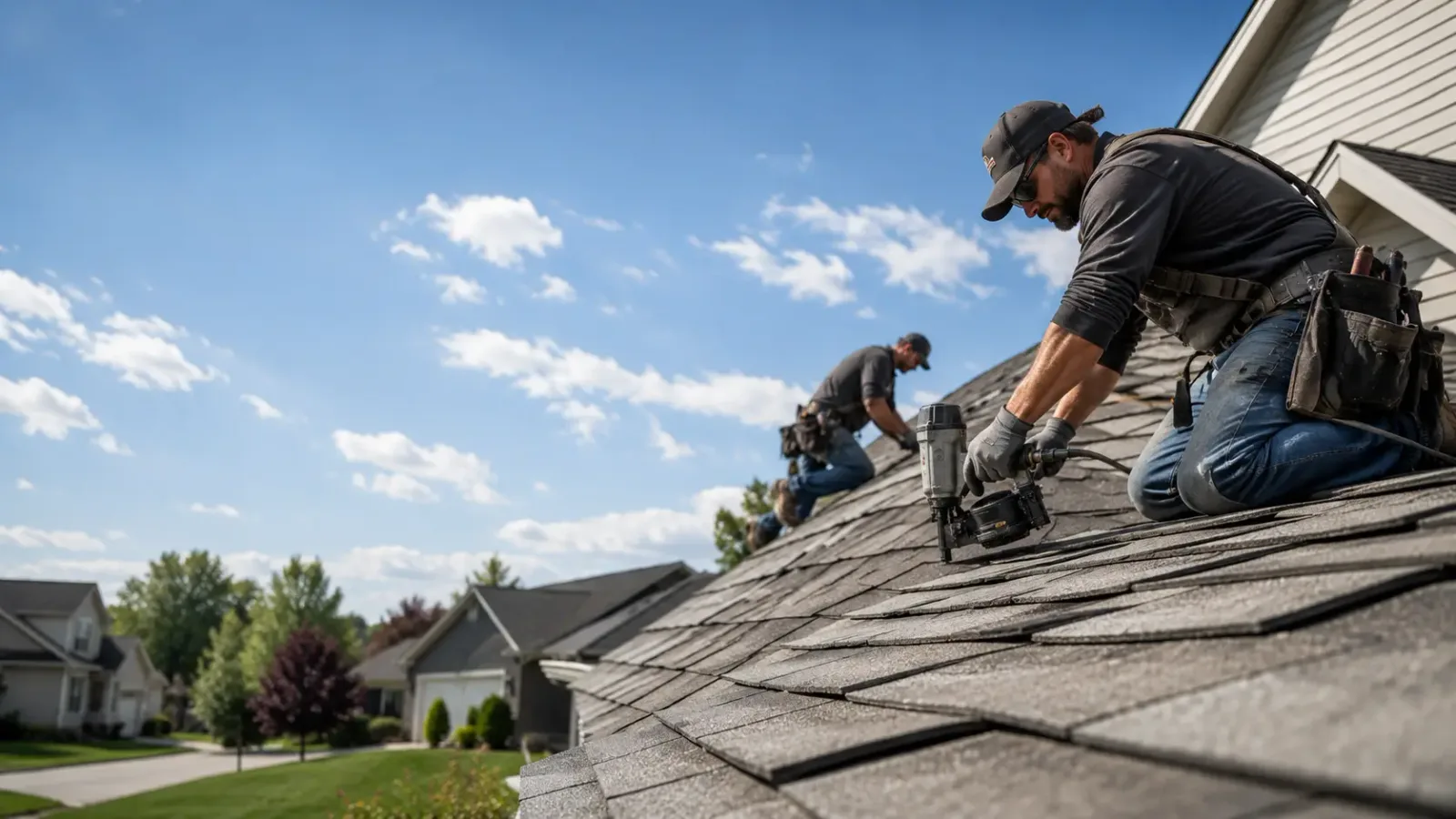 Storm Damage Roof Repair in Monticello, IL near me